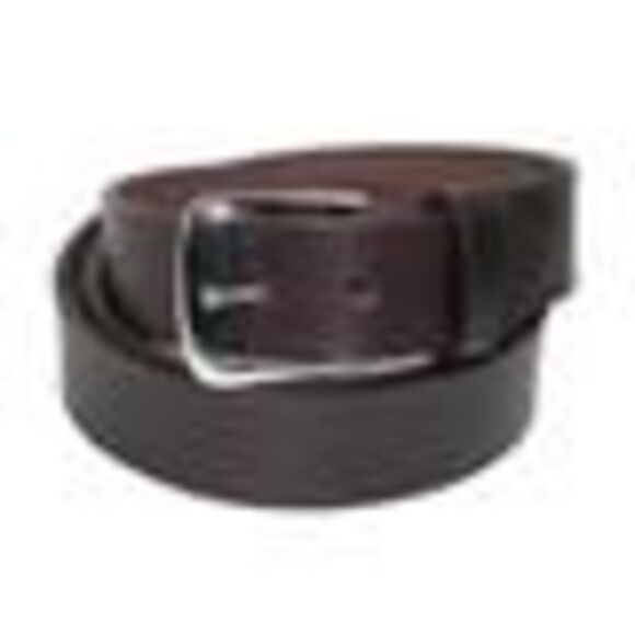 Boston Leather Men's Big & Tall Leather 1 1/2 Inch Bridle Belt - Picture 6 of 6